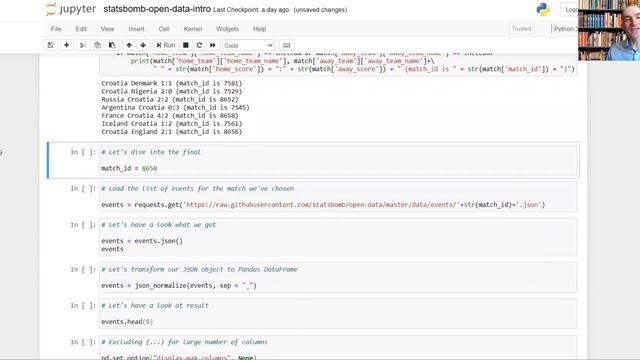 How to get football /soccer data from StatsBomb Data API with Python смотреть онлайн