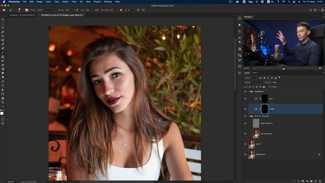 Ретушь и обработка фото в Фотошопе! Пошаговый урок? смотреть онлайн