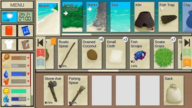 It's clay vase day! Preparing for the future! | Card Survival: Tropical Island | 5 смотреть онлайн