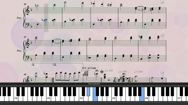 Waltz No.2 Piano with sheet Music - Dmitri Shostakovich смотреть онлайн