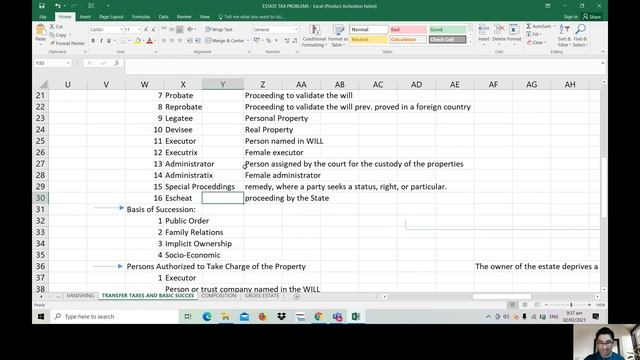 Introduction to Transfer Tax and Basic Concept of Succession смотреть онлайн