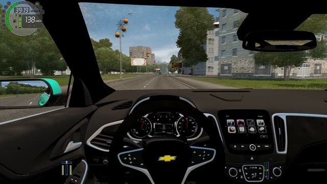 City Car Driving - Chevrolet Malibu L Fast Driving | 60FPS 1440p