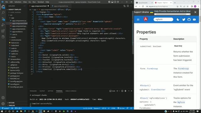 #12.25 - NgForm - Template Driven Form - Angular Series смотреть онлайн