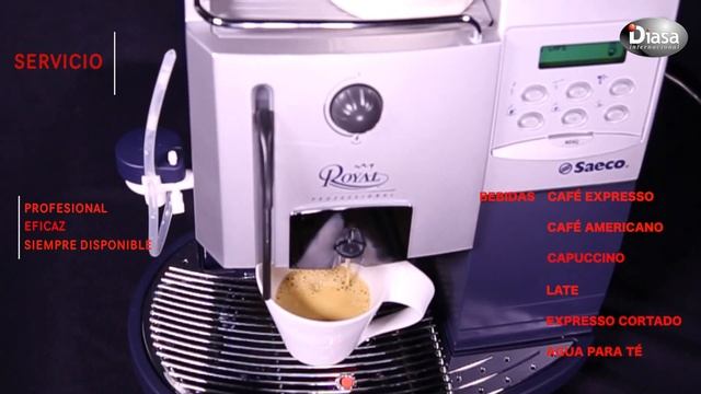 Cafetera Royal Professional Saeco by Diasa Internacional смотреть онлайн