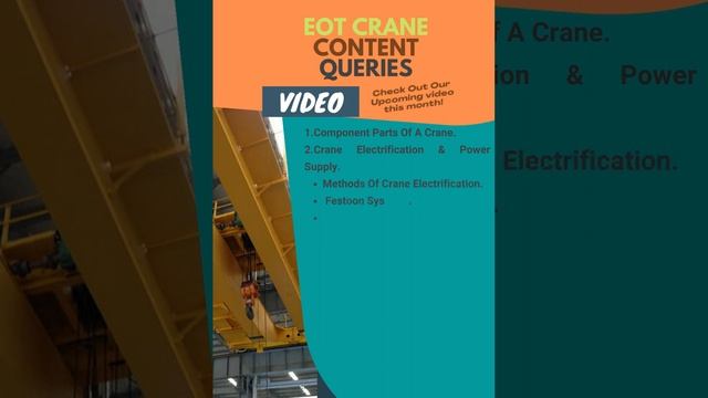 Eot Crane | Electrical Overhead Traveling Working| Maintenance in details @electradeX4039 смотреть онлайн