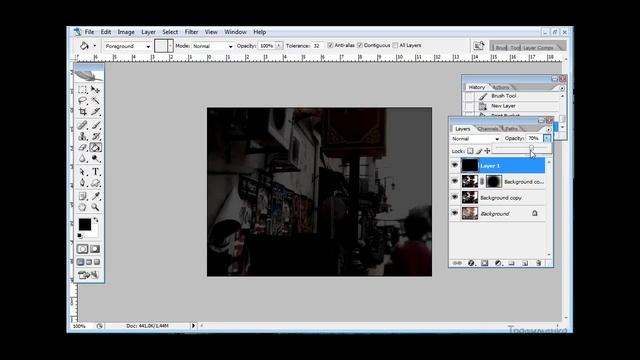 Эффект кадра из кинофильма в фотошопе смотреть онлайн