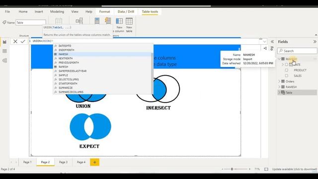 5.18"Mastering Power BI: Combining Tables using Union, Except, and Intersect Functions - Tutorial" смотреть онлайн
