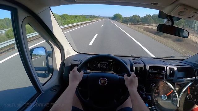 2019 Fiat Ducato 2.0L 115 Multijet 115 PS TOP SPEED HIGHWAY DRIVE POV