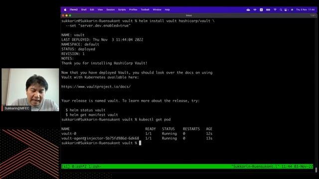 [Thai] HashiCorp Vault and Kubernetes secrets Integration смотреть онлайн