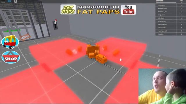 Слава с папой играют в РОБЛОКС побег из тюрьмы смотреть онлайн