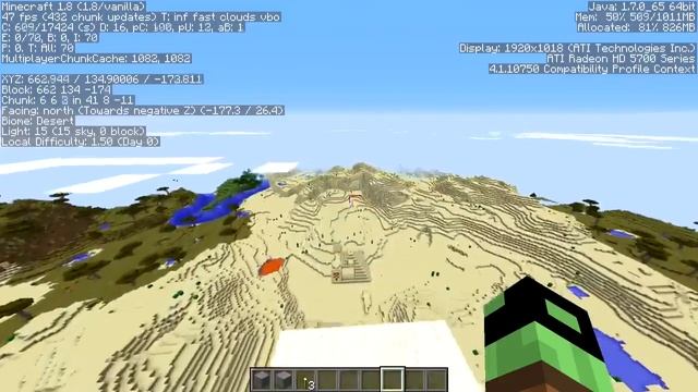 Minecraft 1.8 - AMAZING SEED - HUGE STRONGHOLD + SPAWNERS + VILLAGES AND MORE!! смотреть онлайн