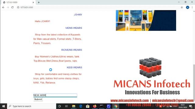 ONLINE SHOPPING CHAT BOT PYTHON PROJECT смотреть онлайн