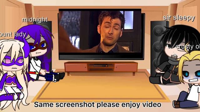 Pro heroes react to doctor who (mean all might) смотреть онлайн