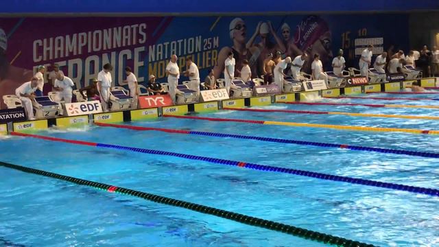 Théo Charrade 200 brasse France 25 m Montpellier 2018 смотреть онлайн