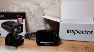 Inspector Lima комбо устройство (видеорегистратор+радар детектор). Обзор.