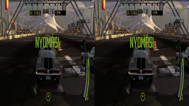 NFS ProStreet - Ford GT500 in two wheels - 3D Half SBS смотреть онлайн