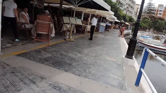 Крит. Агиос-Николаос. Прогулка вокруг озера Вулисмени смотреть онлайн