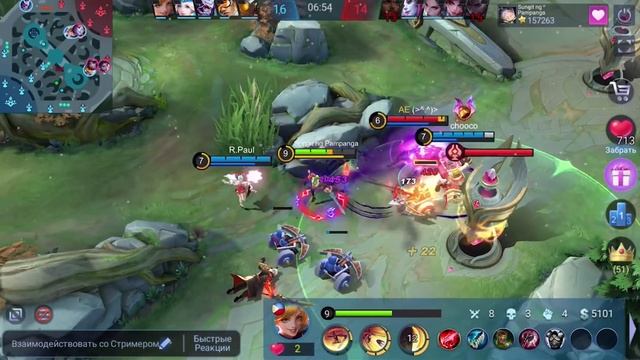 КАТКА ТОП ФАННИ НОВОГОДНИЙ МАРАФОН МОБАЙЛ ЛЕГЕНДС / MOBILE LEGENDS: BANG BANG смотреть онлайн