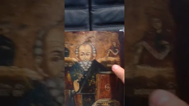 Обзор старинной иконы Николая чудотворца смотреть онлайн