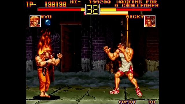 Art of Fighting Arcade Playthrough смотреть онлайн