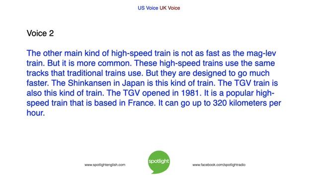 High-Speed Trains | practice English with Spotlight смотреть онлайн