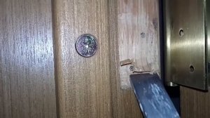 Дверь задевает об косяк? / How to fix a door that hits jamb
