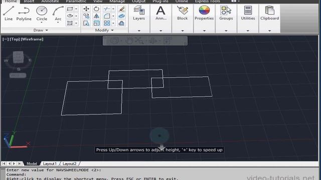 AutoCad ToolBar 03 ( Navigation Wheel ) смотреть онлайн