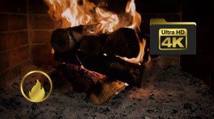 🔥 Магия пламени камина в 4K: визуальное наслаждение для вашего удовольствия