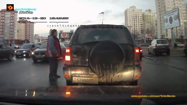 Драки на дорогах! Подборка смотреть онлайн