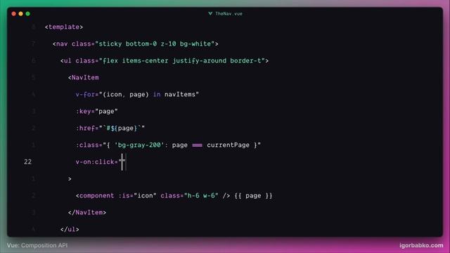 Vue Composition API с нуля #8 - Подсветка активного пункта меню смотреть онлайн