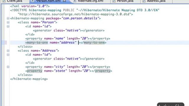 Hibernate Unidirectional Many to One Association смотреть онлайн