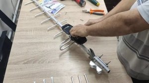 Подготовка к установке дециметровой антенны МИР 19