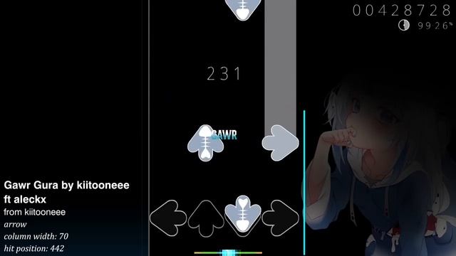 osu mania Arrow Skins an Others - osu!mania skins showcase #23 смотреть онлайн