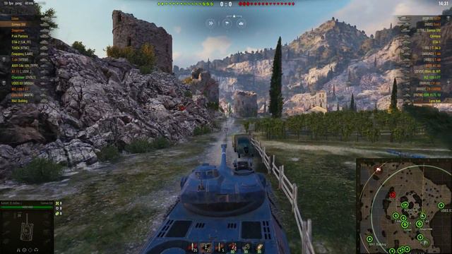 Игра началась, катаю на чем придется.....World of Tanks.... смотреть онлайн