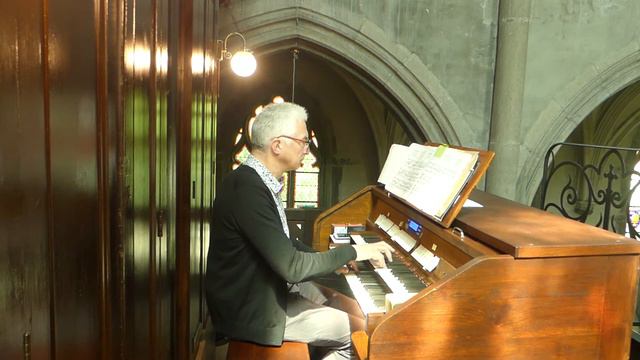 BACH.J.S 45 orgelbuchlein BWV 643 Tous les hommes doivent mourir Pierre ASTOR orgue смотреть онлайн