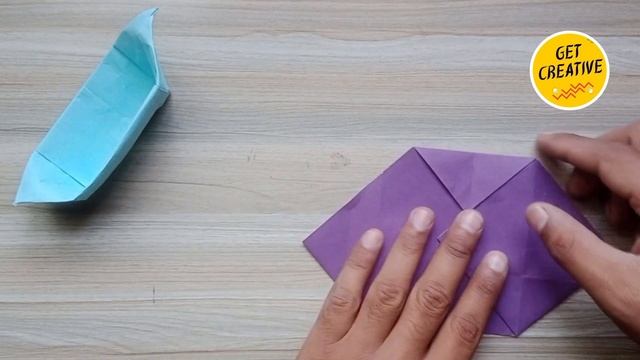 Easy Paper Boat DIY Origami ? | Let's Get Creative Things with Paper #diy смотреть онлайн