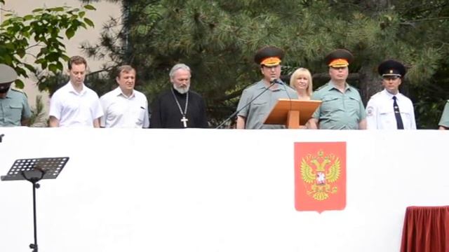 Кизилташскому полку внутренних войск России вручено Боевое знамя части смотреть онлайн