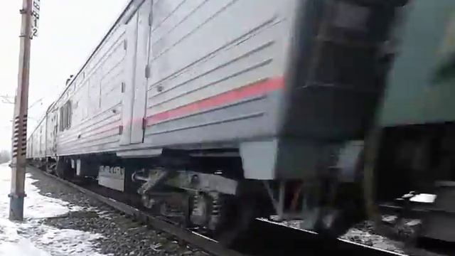 ЭП2К-279 | ТЧЭ-3 Барабинск, Перегон Курья - Оверята Россия / Пермский Край, Дата 01.03.18 г смотреть онлайн