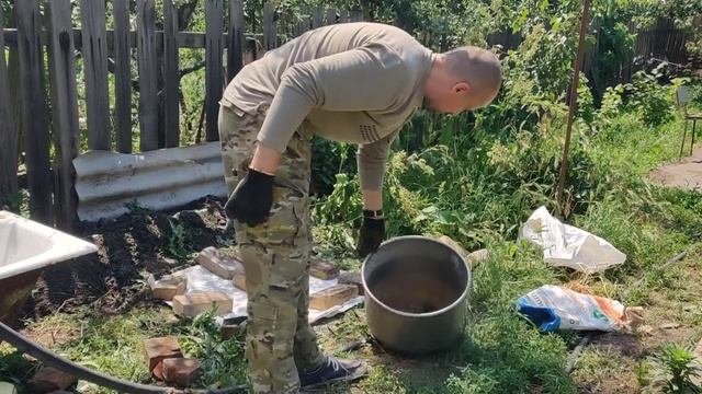 Тандыр своими руками, замачиваем красную глину для каминов и печей, огнеупорные смеси своими руками смотреть онлайн