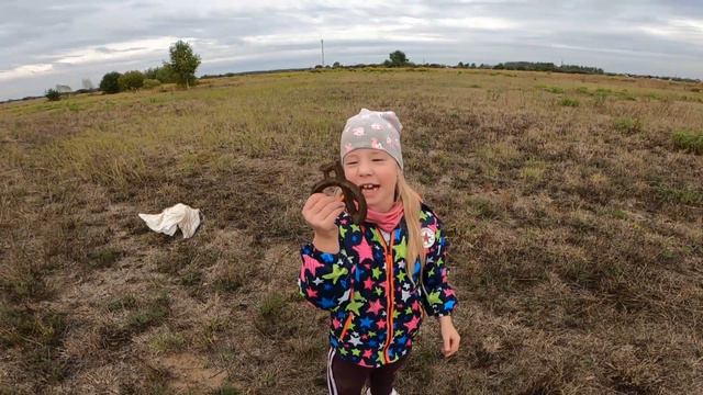 Алиса металлоискателем нашла много металла и красивую железную штуковину смотреть онлайн
