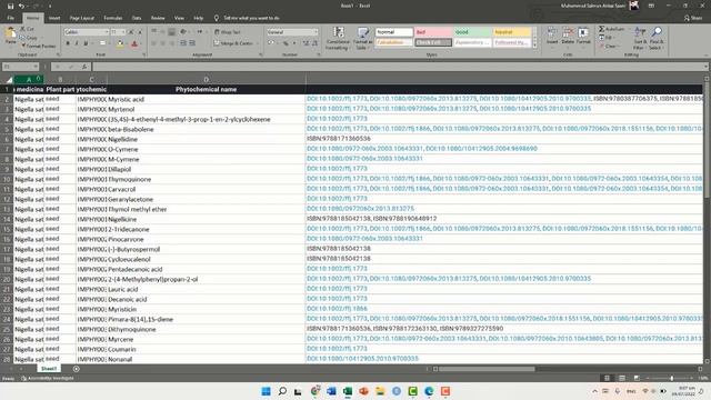 Find Active Compounds/Phytochemicals | Integrating Network Pharmacology approach | SALMAN AKBAR смотреть онлайн