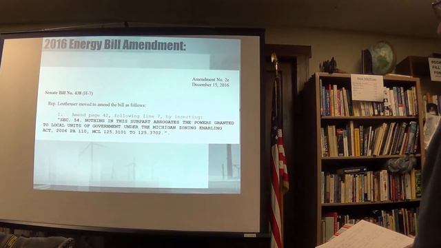 Branch County Wind Zoning Lecture 1/24/2018 смотреть онлайн
