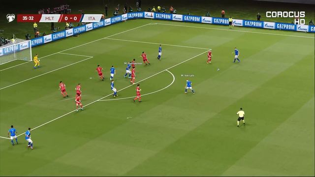Malta vs Italy | Ta'Qali Stadium | European Qualifiers | PES 2021 смотреть онлайн