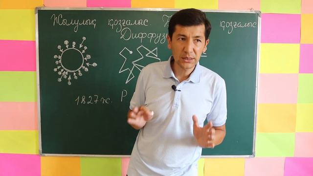 Жылулық қозғалыс. Броундық қозғалыс. Диффузия смотреть онлайн
