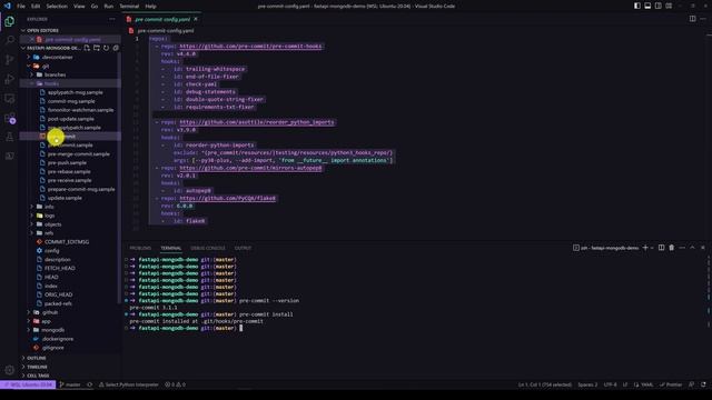 介绍一个特别好用的 git pre commit工具 смотреть онлайн
