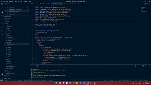немного ts, react, ... смотреть онлайн