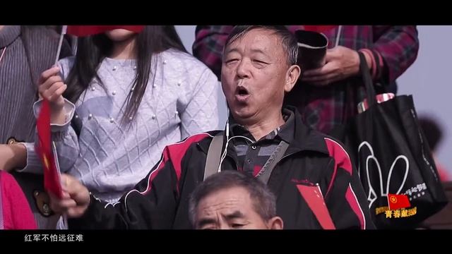 共青团︱河南郑州：红歌大联唱「快闪」︱Chinese Communist Youth League, Zhengzhou City, Henan Province, China