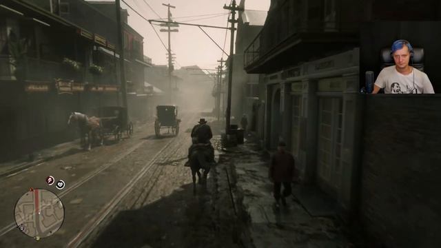 На большом воздушном шаре | Red Dead Redemption 2 (2018, PC) #23 смотреть онлайн