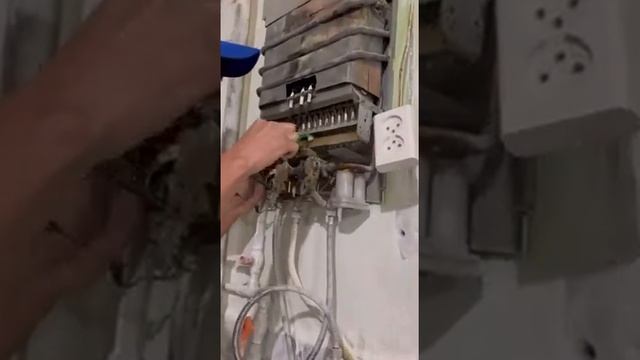 Ремонт газовых колонок сф( sf) 12л ремонт газового водонагревателя Ремонт бытовой технини!!! смотреть онлайн
