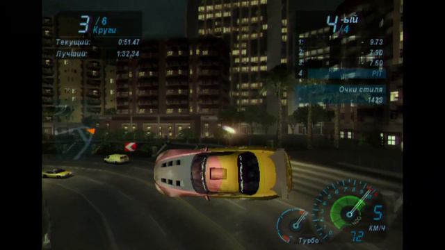Need for Speed Underground #14 (PS2, RUS) смотреть онлайн